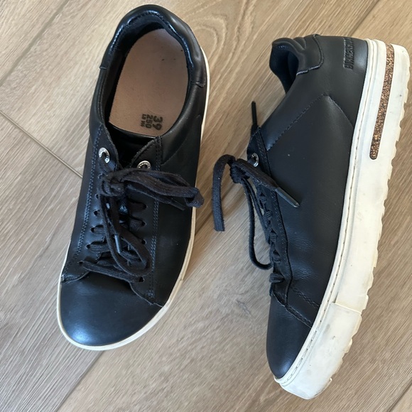 BIRKENSTOCK Bend Low Black Leather Sneaker - Picture 10 of 12